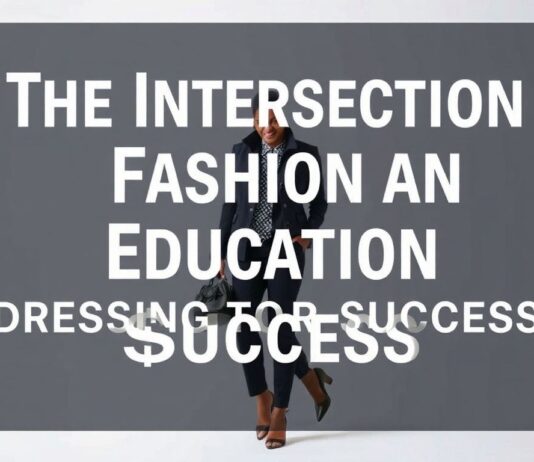 The Intersection of Fashion and Education: Dressing for Success The Intersection of Fashion and Education: Dressing for Success