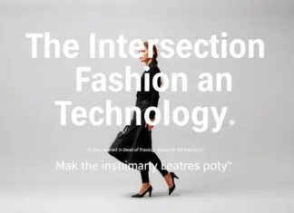 The Intersection of Fashion and Technology: A Modern Love Story The Intersection of Fashion and Technology: A Contemporary Love Story