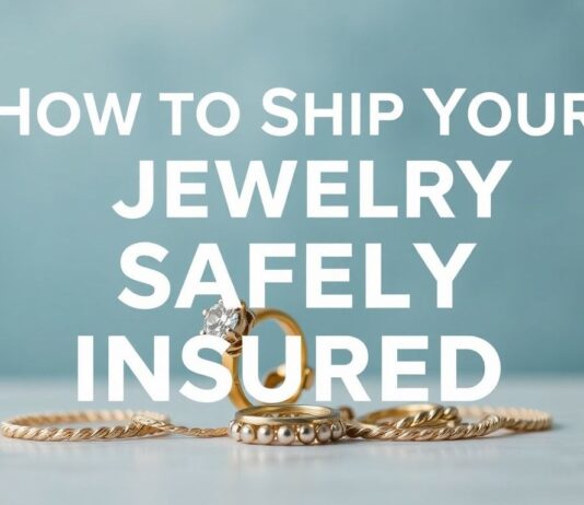 How to Ship Your Jewelry Safely and Insured Here's the translation of the given text to English: "How to Ship Your Jewelry Safely and Insured"