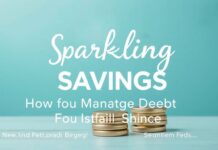 Sparkling Savings: How to Manage Debt and Still Shine Sparkling Savings: How to Manage Debt and Still Shine