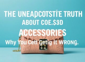 The Unapologetic Truth About Accessories: Why You’re Doing It Wrong The Unapologetic Truth About Accessories: Why You're Getting It Wrong