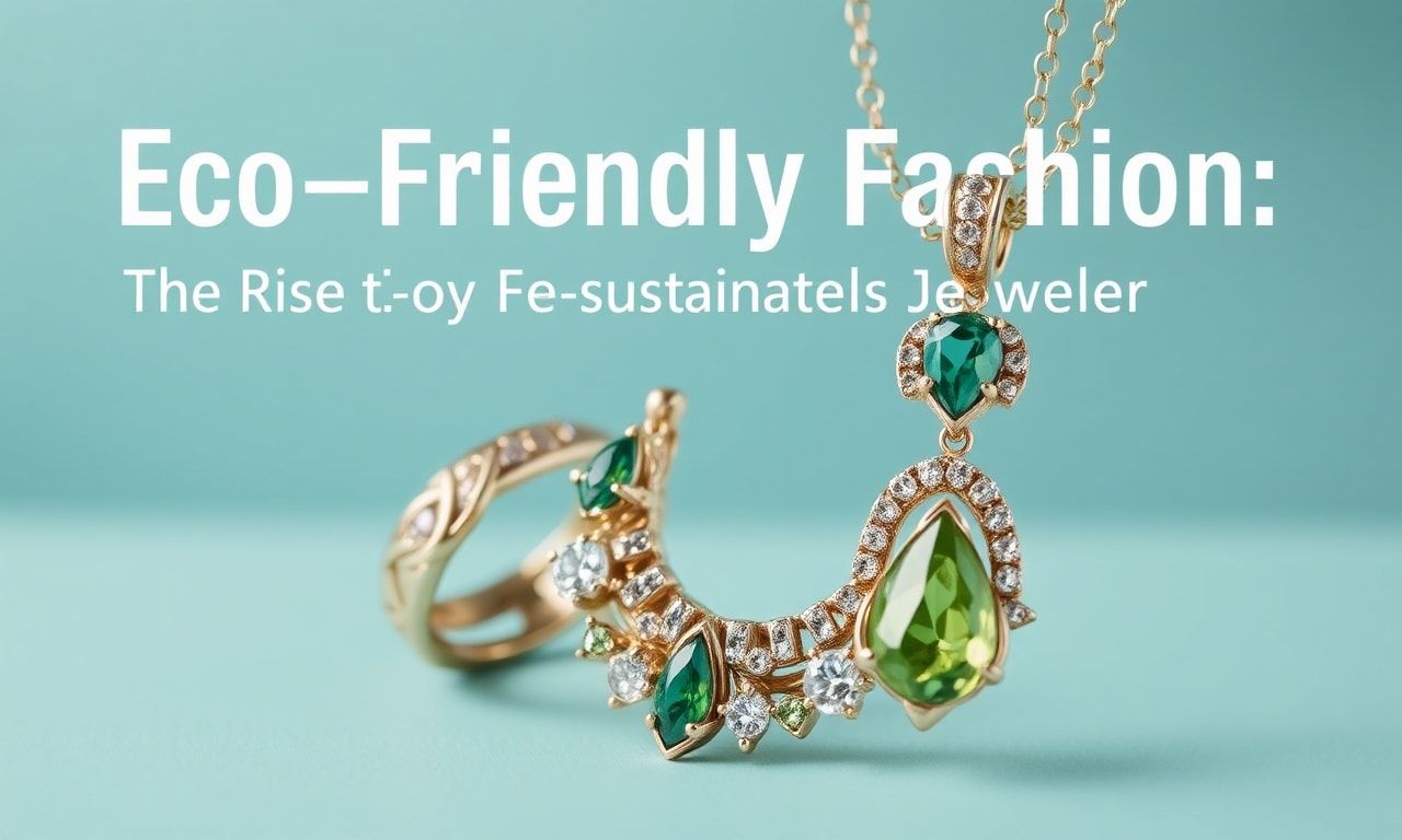 Eco-Friendly Fashion: The Rise of Sustainable Jewelry