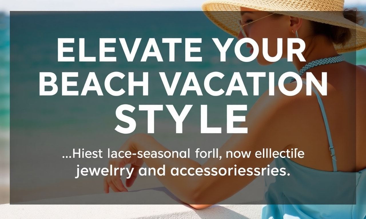 Elevate Your Beach Vacation Style: A Comprehensive Guide to Trendy Jewelry and Accessories