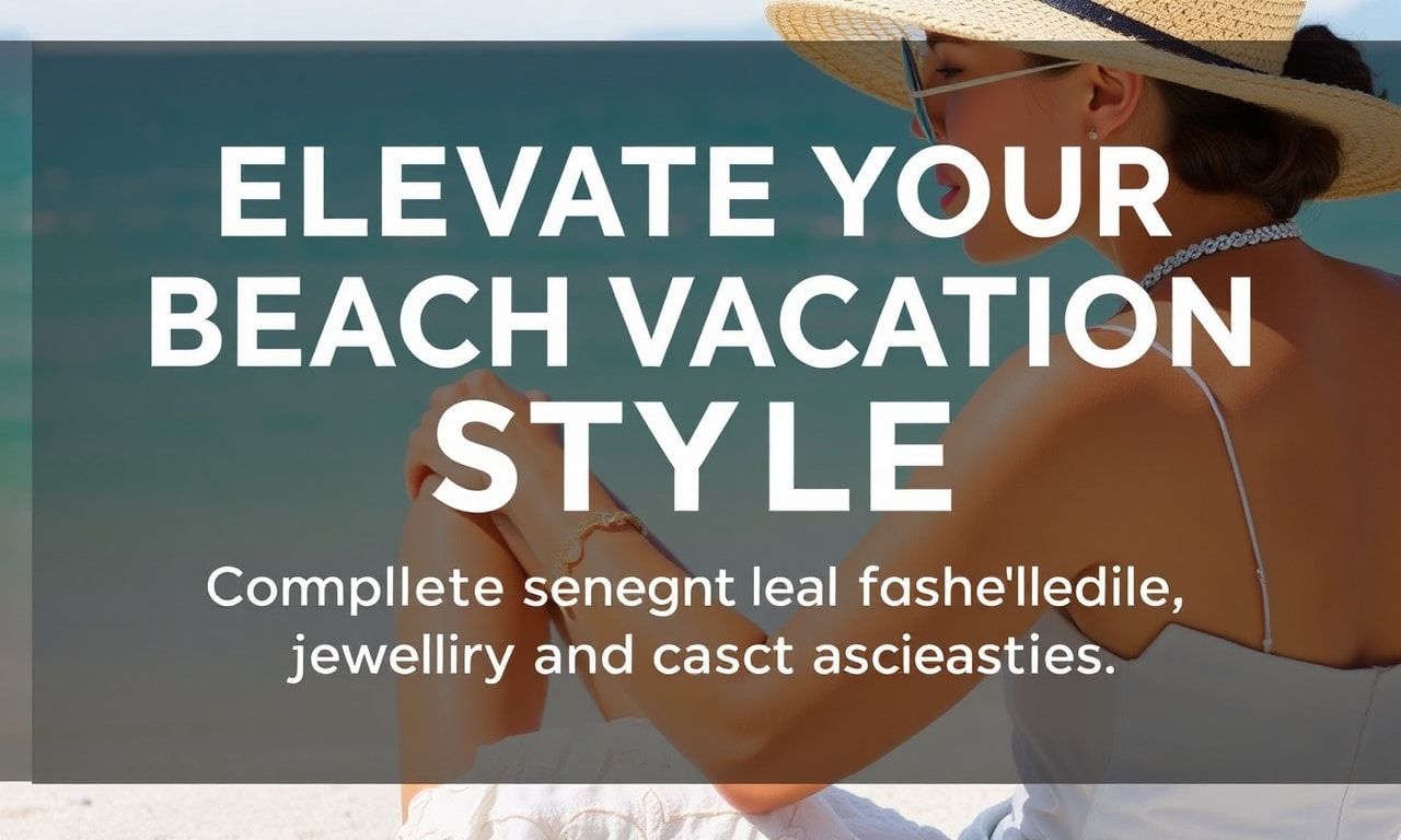 Elevate Your Beach Vacation Style: A Comprehensive Guide to Trendy Jewelry and Accessories