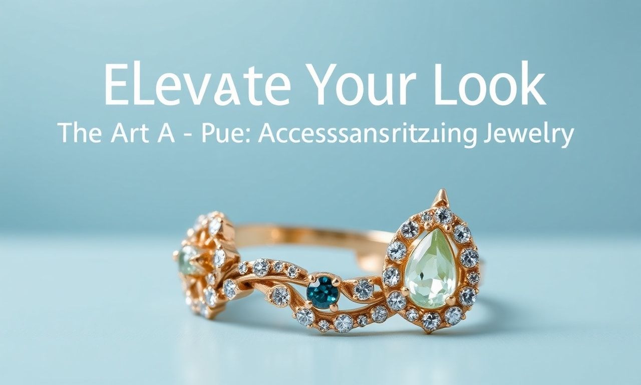 Elevate Your Look: The Art of Accessorizing with Jewelry