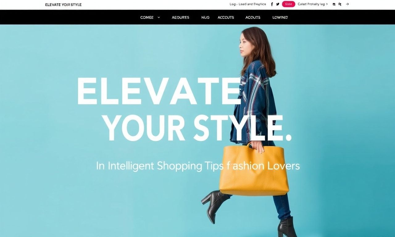 Elevate Your Style: Smart Shopping Tips for Fashion Enthusiasts