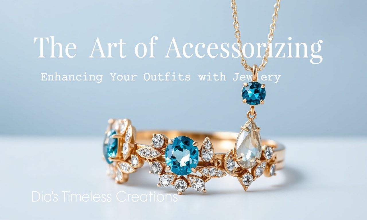 The Art of Accessorizing: Elevating Your Outfits with Jewelryia's Timeless Pieces