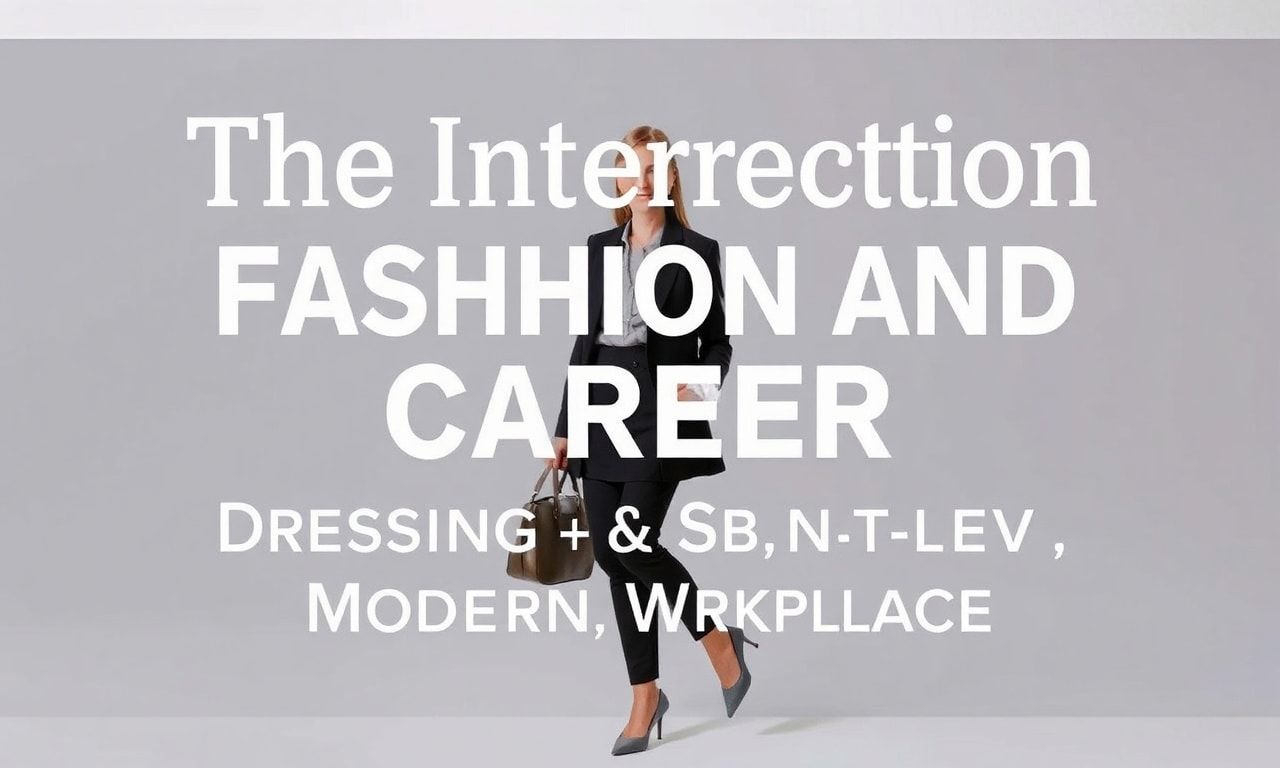 The Intersection of Fashion and Career: Dressing for Success in the Modern Workplace
