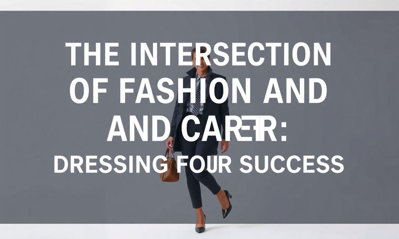 The Intersection of Fashion and Career: Dressing for Success