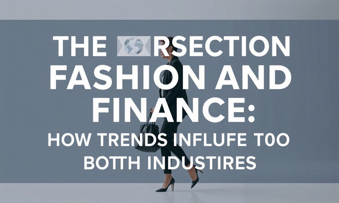 The Intersection of Fashion and Finance: How Trends Influence Both Worlds
