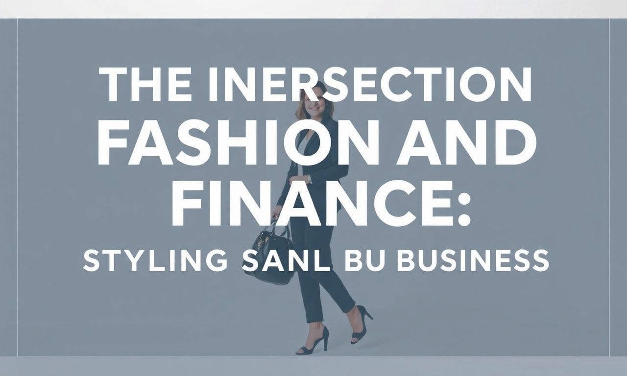 The Intersection of Fashion and Finance: Styling Your Small Business Success