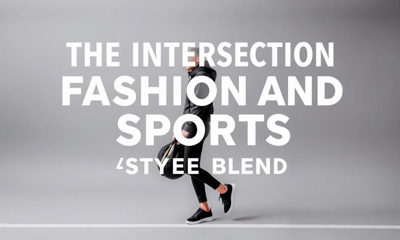 The Intersection of Fashion and Sports: A Stylish Fusion