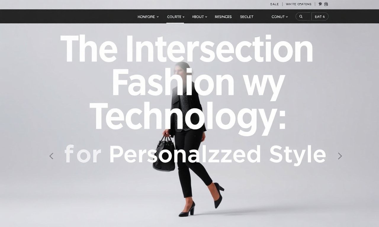 The Intersection of Fashion and Technology: A New Era of Personalized Style
