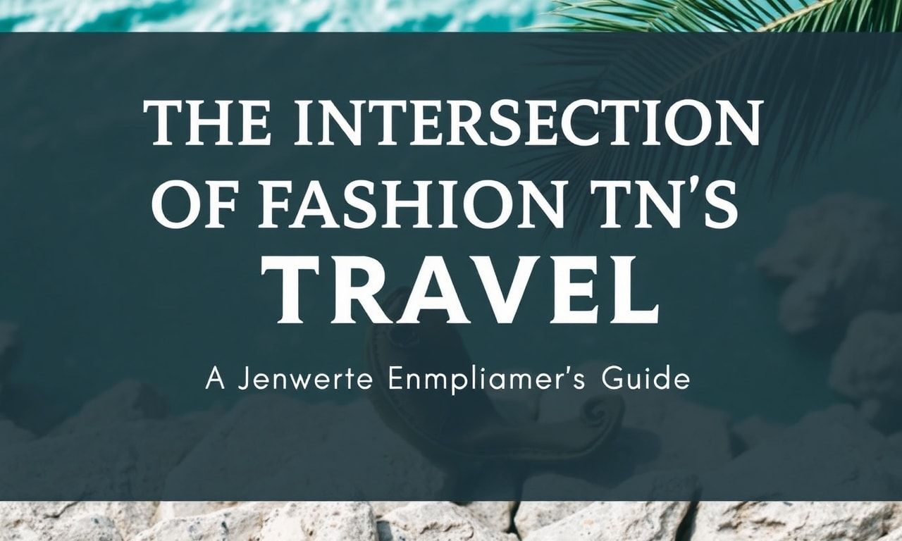 The Intersection of Fashion and Travel: A Jewelry Lover's Guide