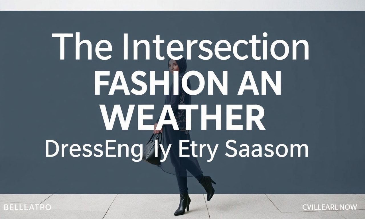 The Intersection of Fashion and Weather: Dressing for Every Season