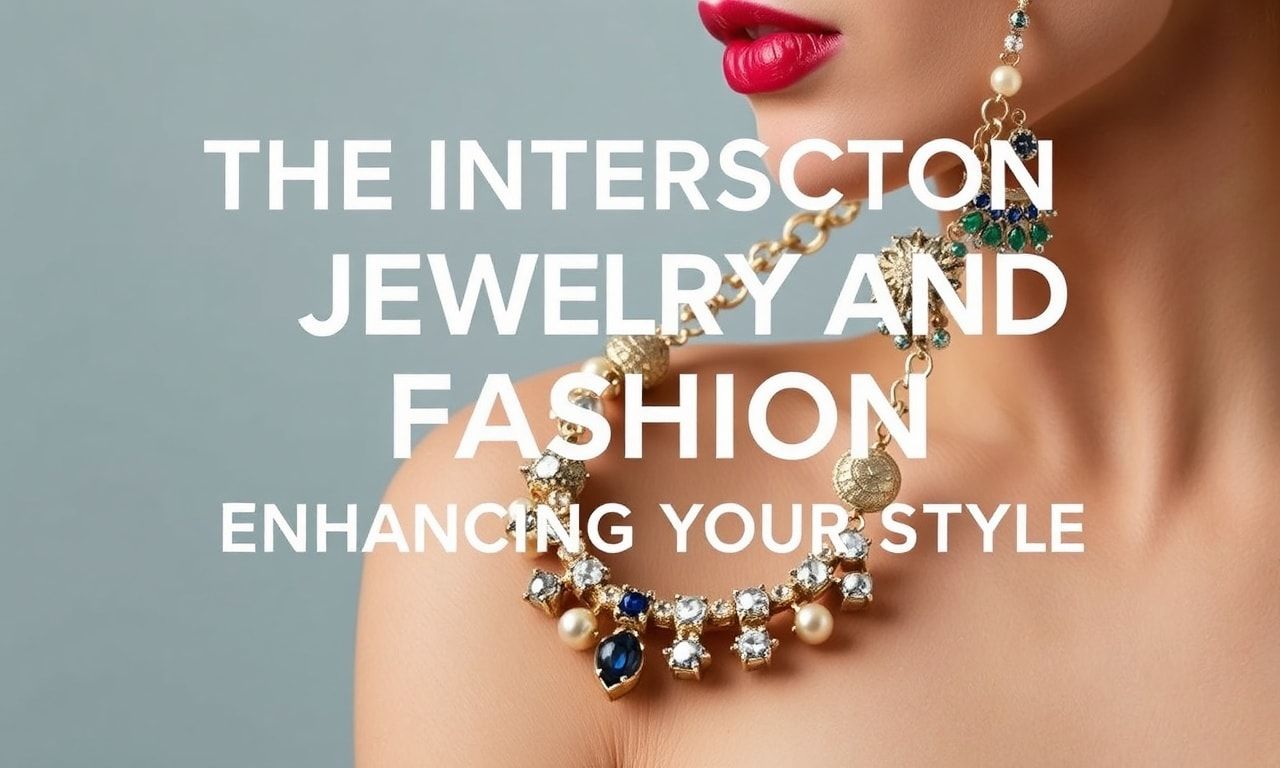 The Intersection of Jewelry and Fashion: Elevating Your Style