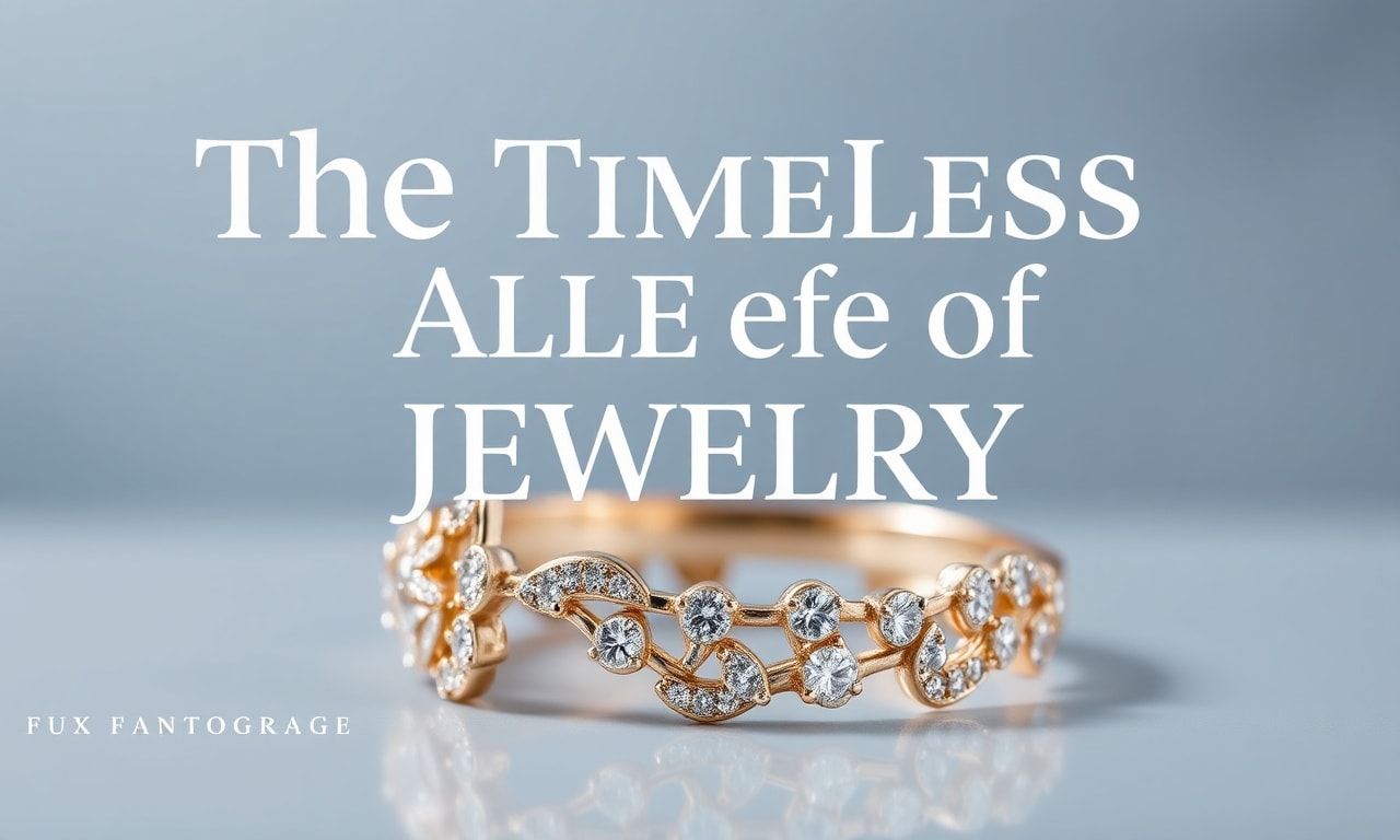 The Timeless Allure of Jewelry: A Comprehensive Guide to Elegance