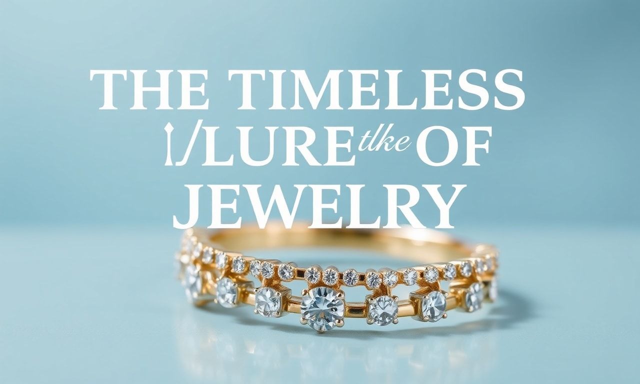 The Timeless Allure of Jewelry: A Comprehensive Guide to Elevating Your Style