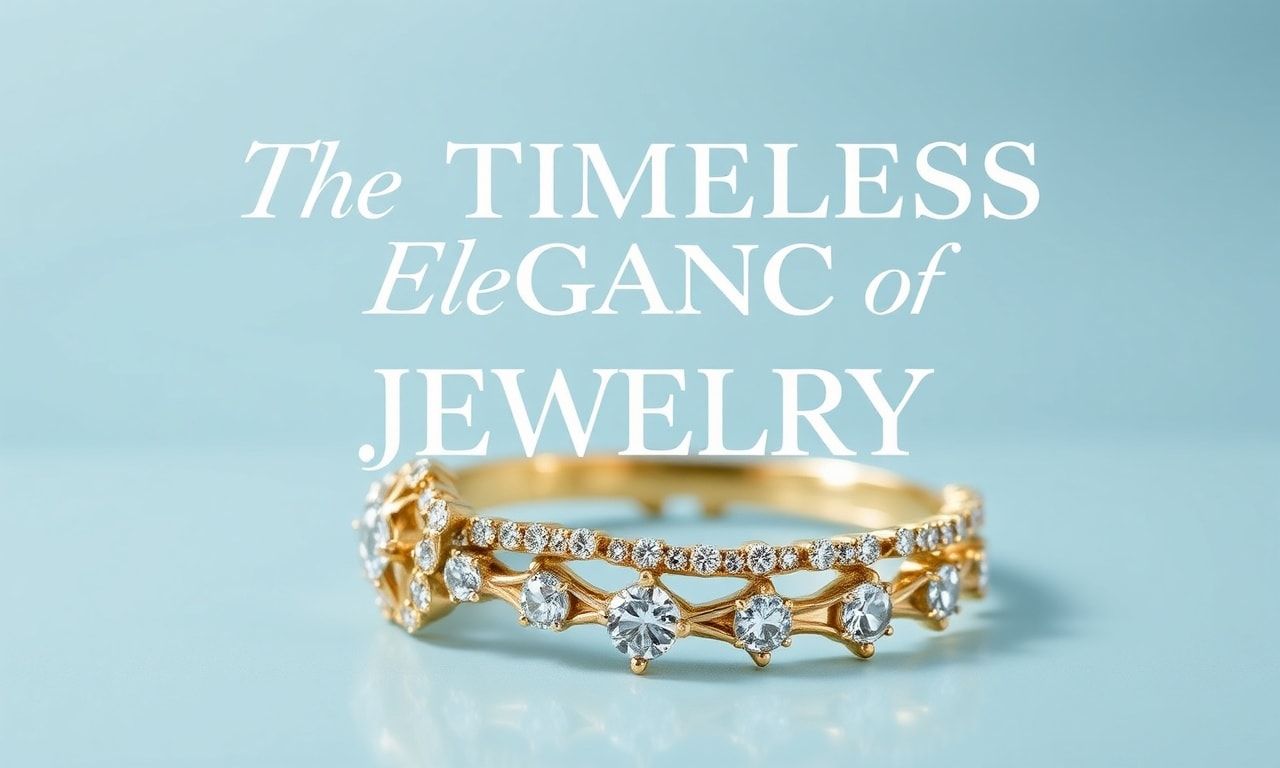The Timeless Elegance of Jewelry: A Comprehensive Guide to Accessorizing with Confidence