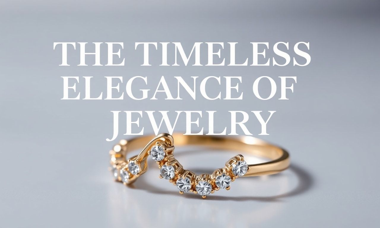 The Timeless Elegance of Jewelry: A Comprehensive Guide