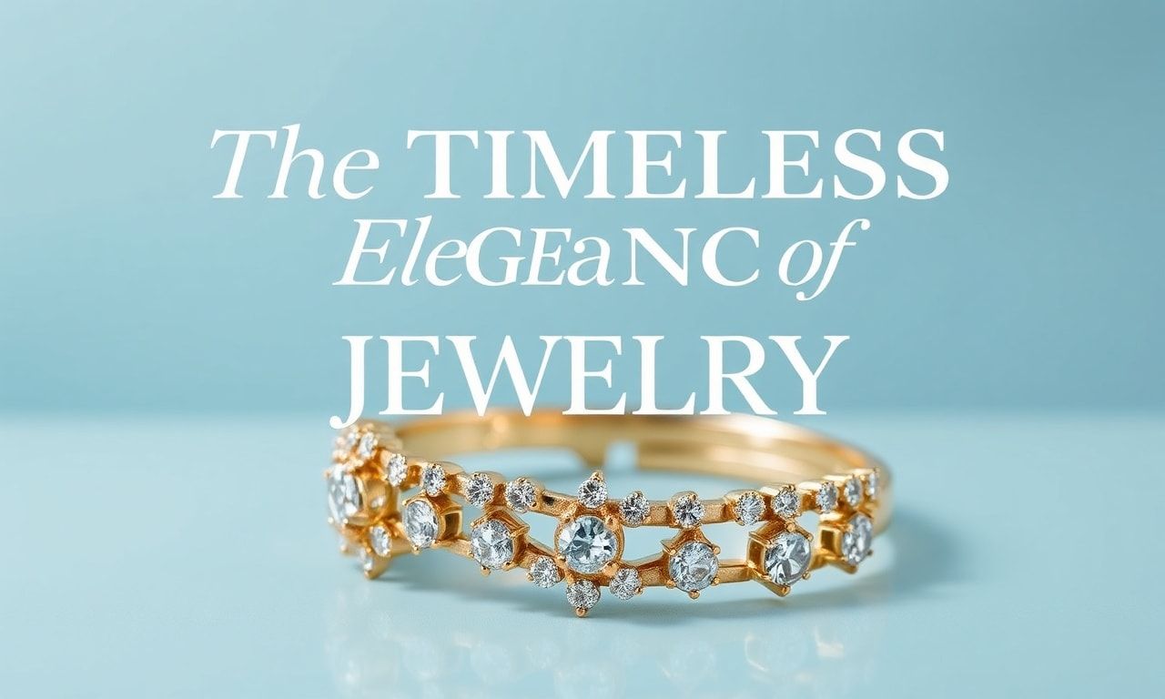 The Timeless Elegance of Jewelry: A Comprehensive Guide to Accessorizing with Confidence