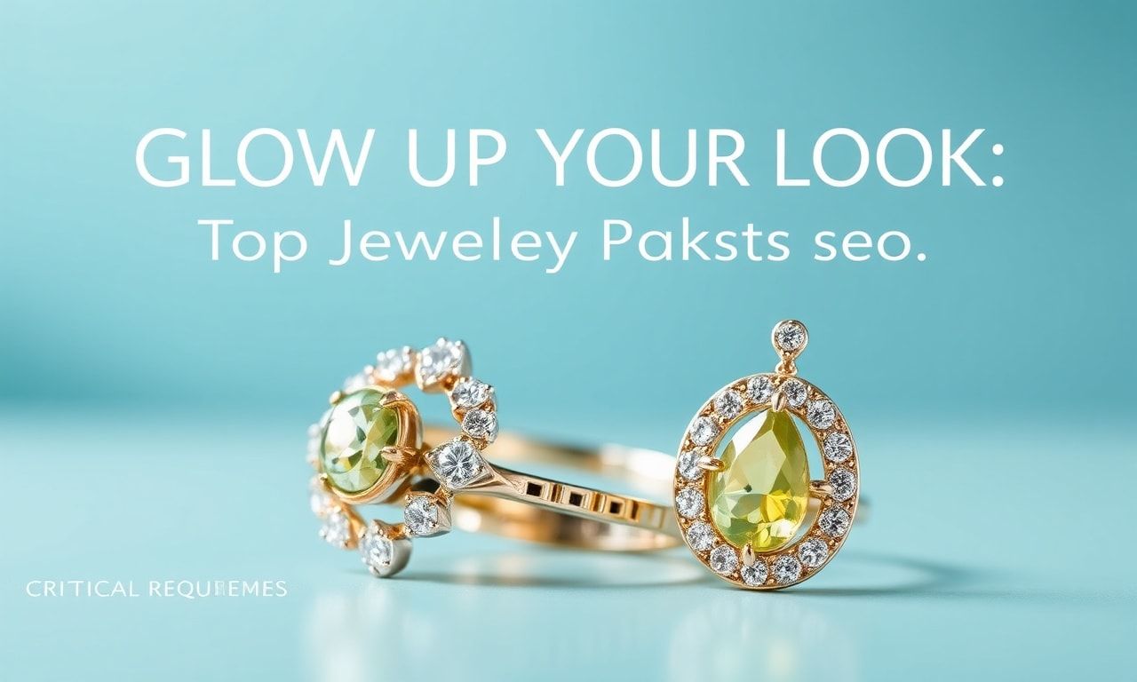 Glow Up Your Look: Top Jewelry Picks for Every Occasion