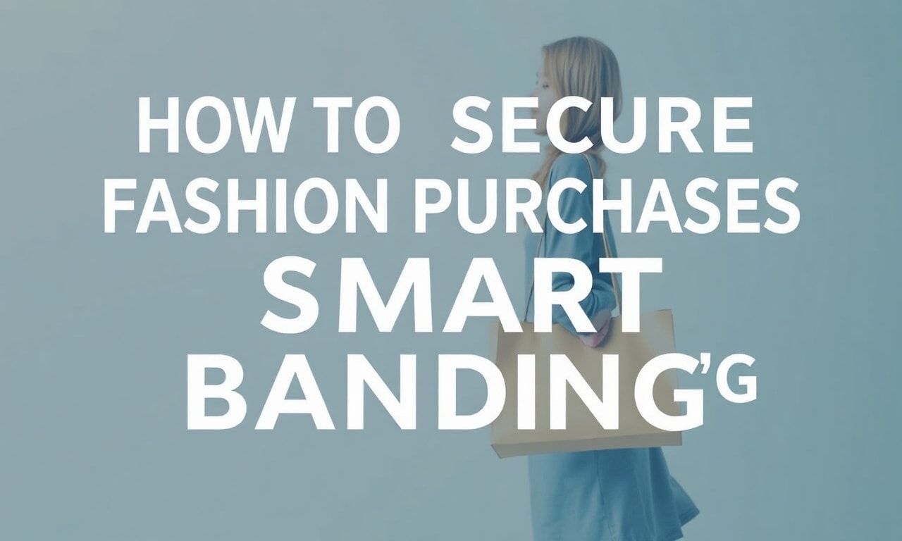 How to Secure Your Fashion Purchases with Smart Banking