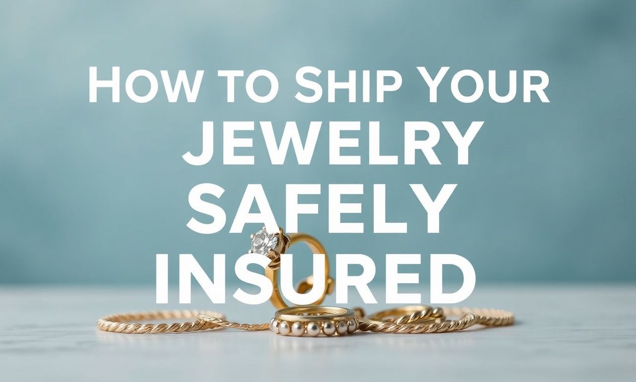 How to Ship Your Jewelry Safely and Insured