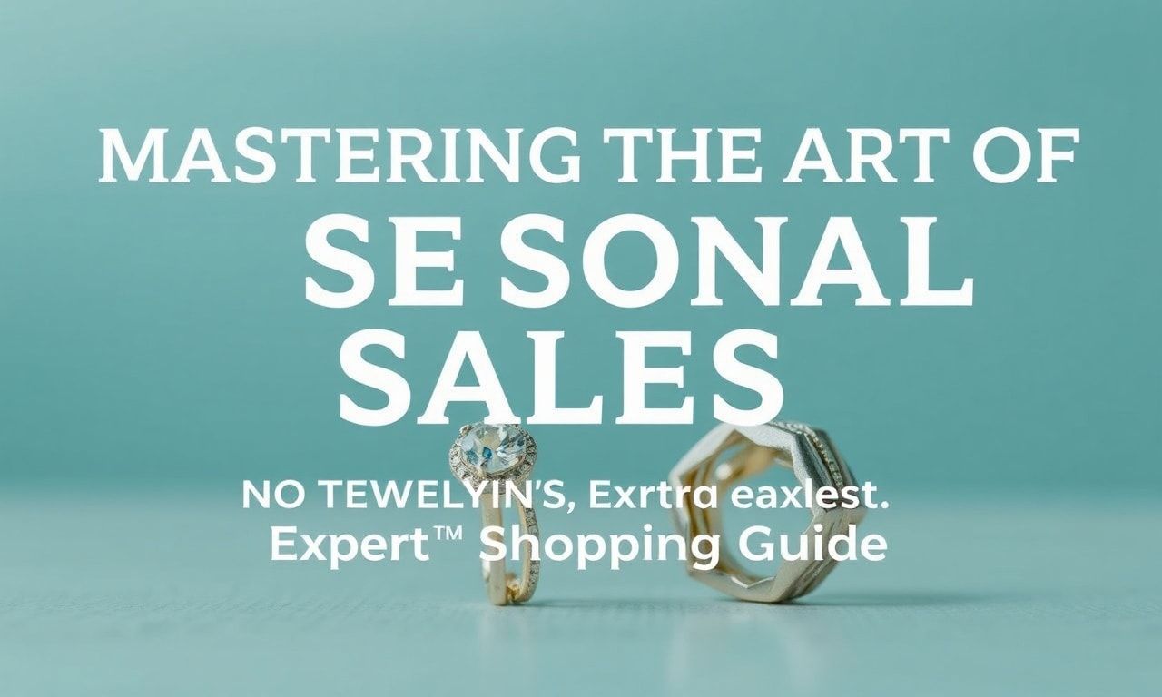 Mastering the Art of Seasonal Sales: Jewelryia's Expert Shopping Guide