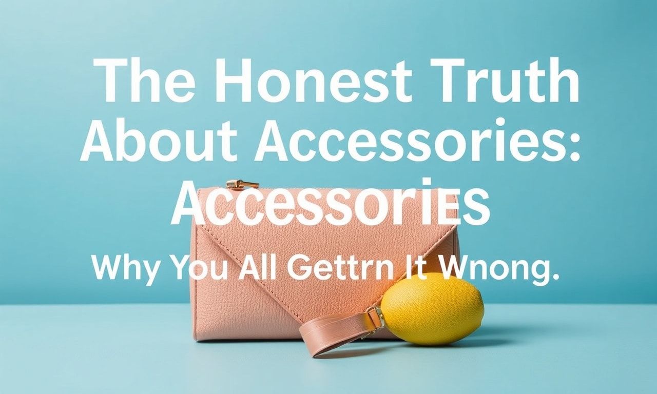 The Honest Truth About Accessories: Why We're All Doing It Wrong