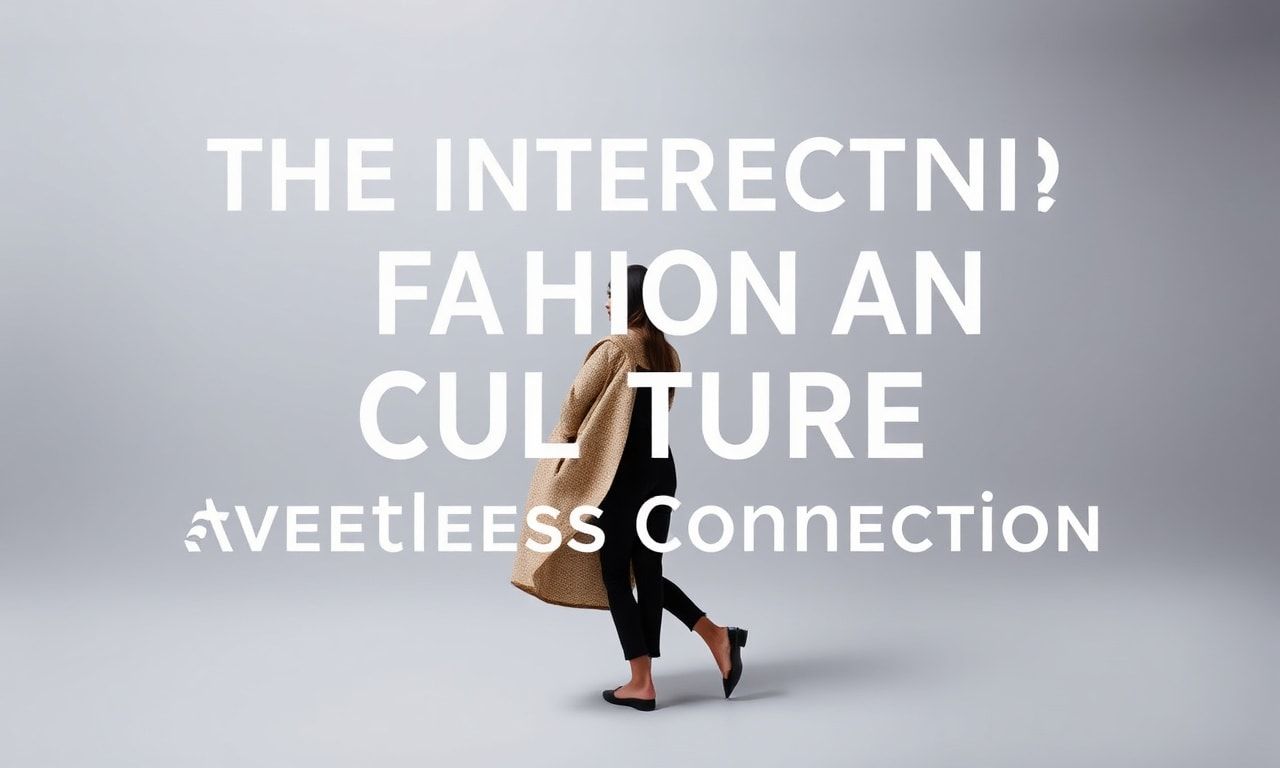 The Intersection of Fashion and Culture: A Timeless Connection