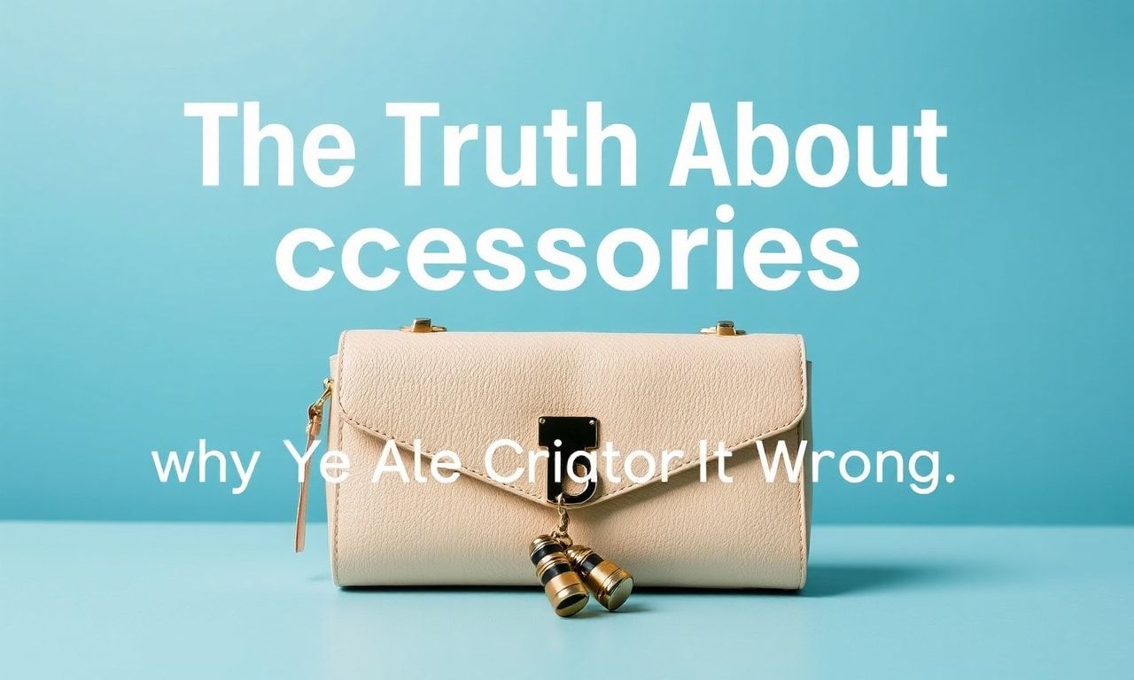 The Truth About Accessories: Why We're All Doing It Wrong
